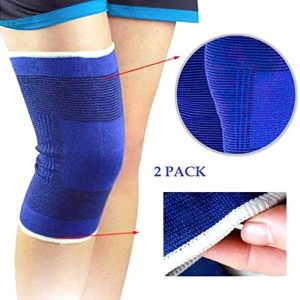 Genouillère à usage sportif haute compression