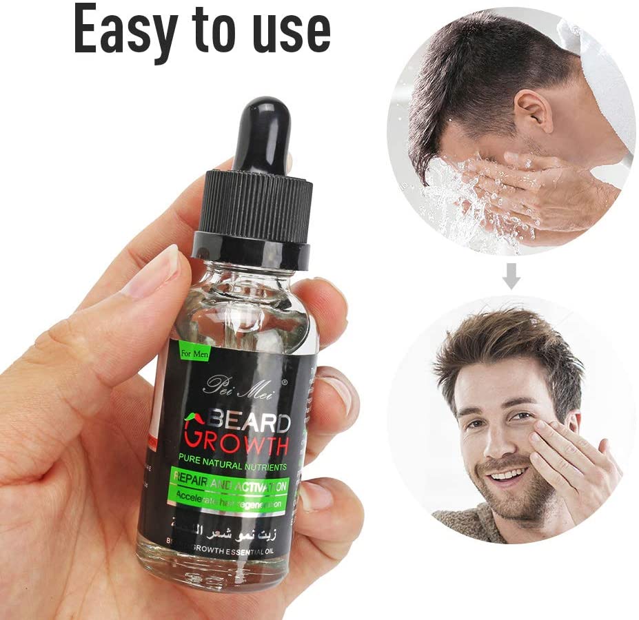 Huile à Barbe et à cheveux réparant et activant – Image 9