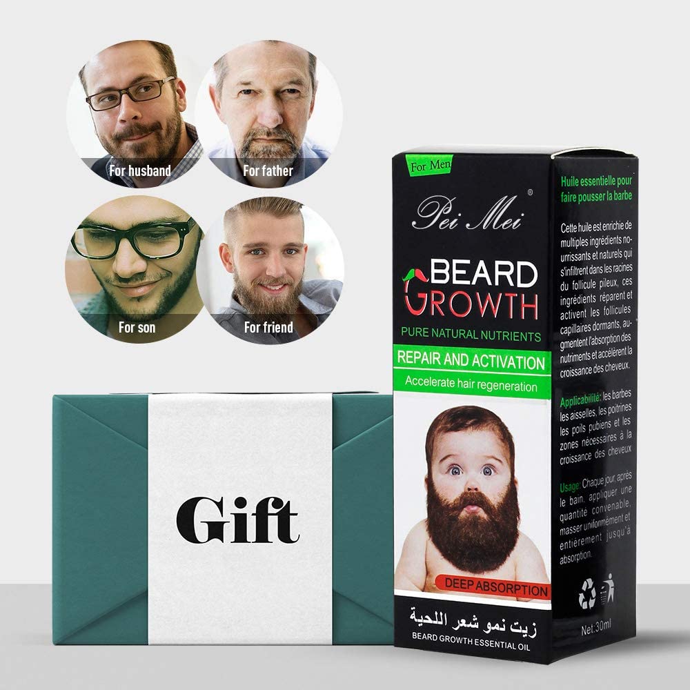 Huile à Barbe et à cheveux réparant et activant – Image 8