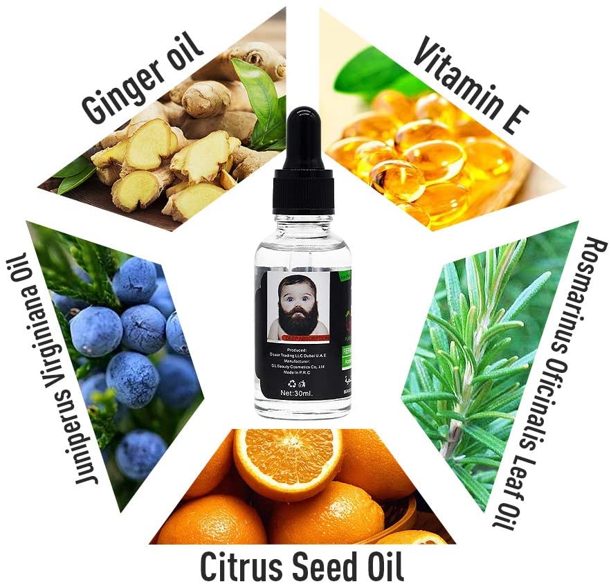 Huile à Barbe et à cheveux réparant et activant – Image 6