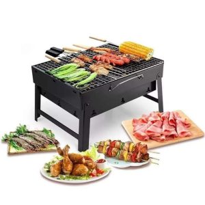 Barbecue charbon portable et flexible