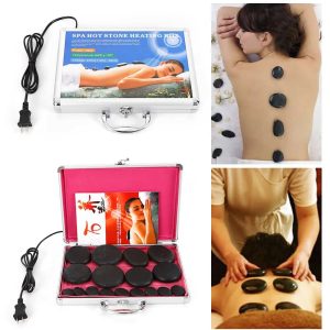 Kit de massage aux pierres chaudes