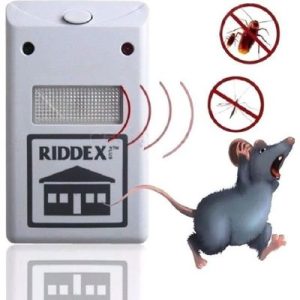 Riddex Répulsif électronique pour souris et parasites