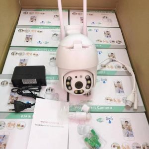 Caméra Ptz Wifi à vision jour et nuit iCSEE, 12v 2amp