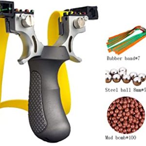 Fronde Laser visant une catapulte de chasse de haute précision avec élastique plat