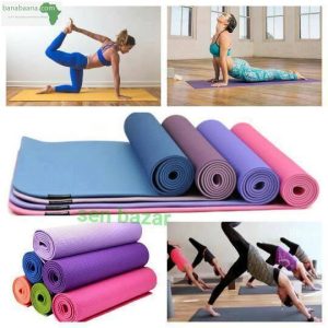 Tapis de yoga de 15 mm d'épaisseur et durable Tapis de yoga antidérapant pour perdre du poids Équipement de fitness