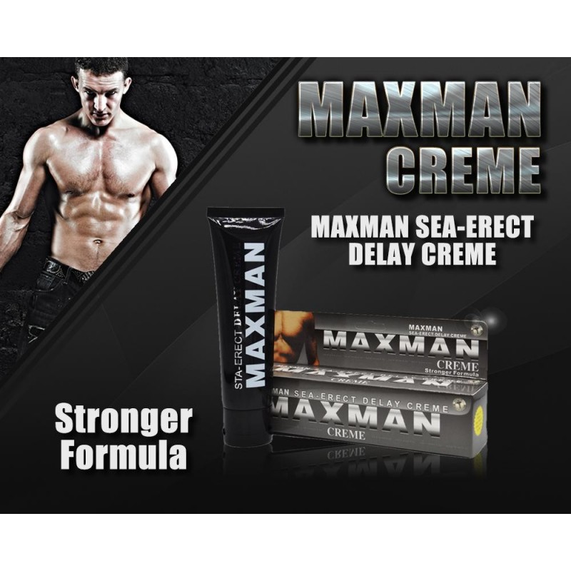 MAXMAN Crème lubrifiant, agrandissant et retardant l'éjaculation – Image 3