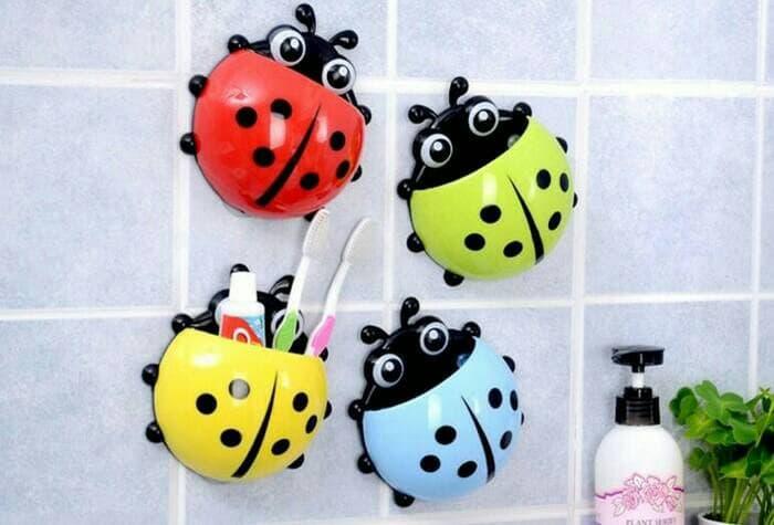 Porte-brosse à dents mural pour salle de bains – Image 3